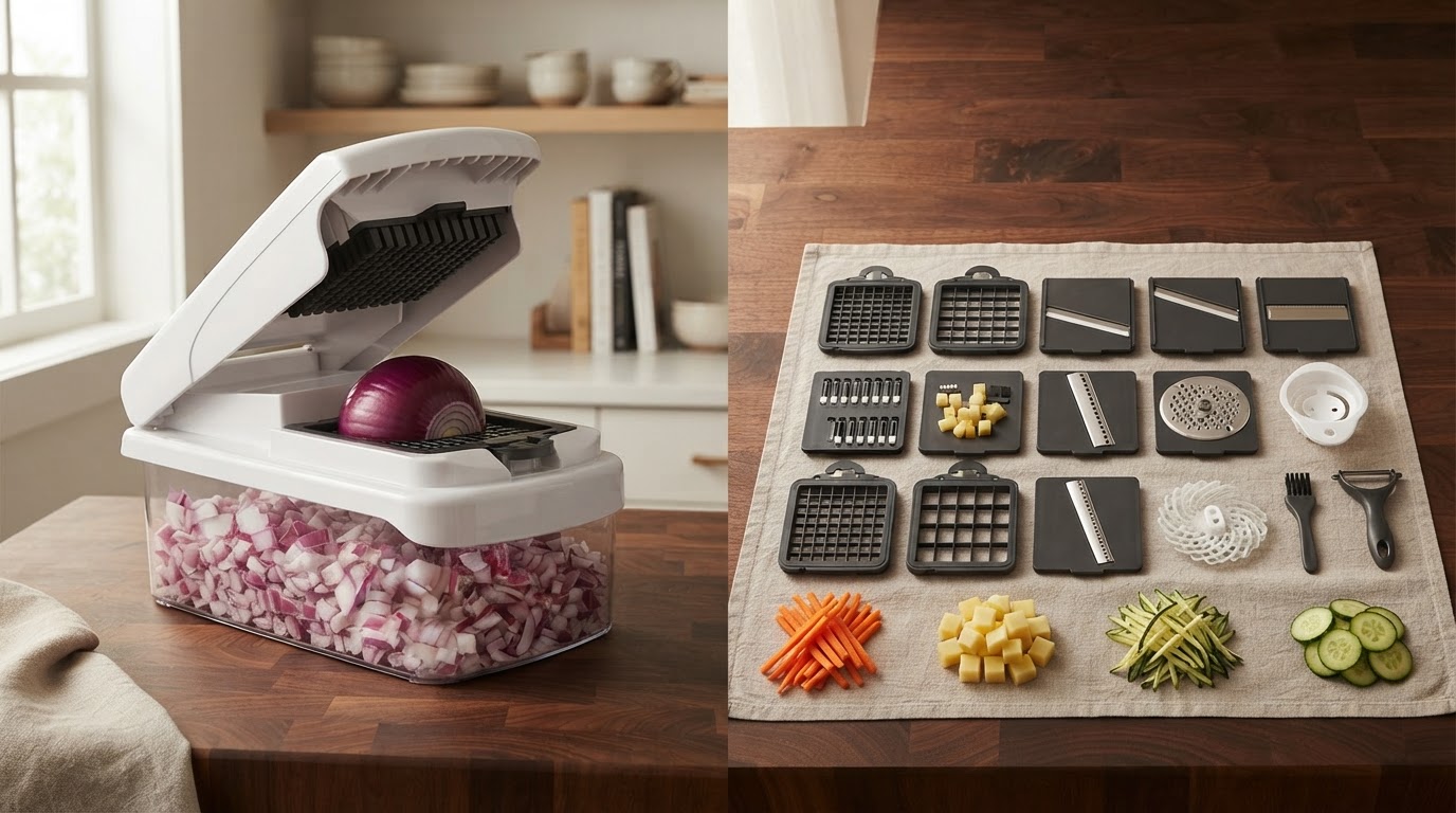 Is the Vegetable Chopper Set of 15 the right slicer?