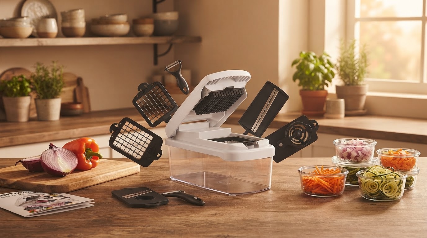 Can a Salad Chopper Bowl and Dicer Replace a Mandoline?