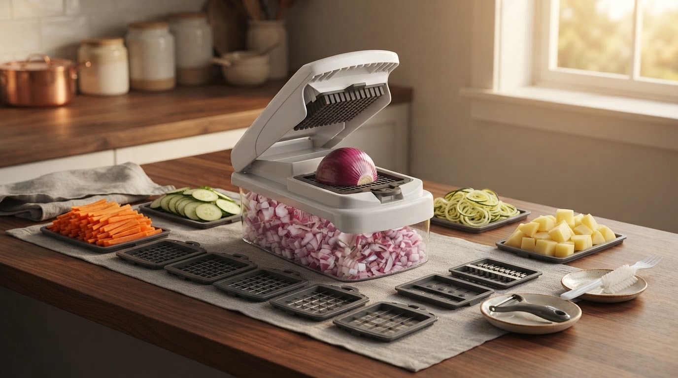 Is a Salad Chopper Bowl or Vegetable Chopper Set of 15 Better?