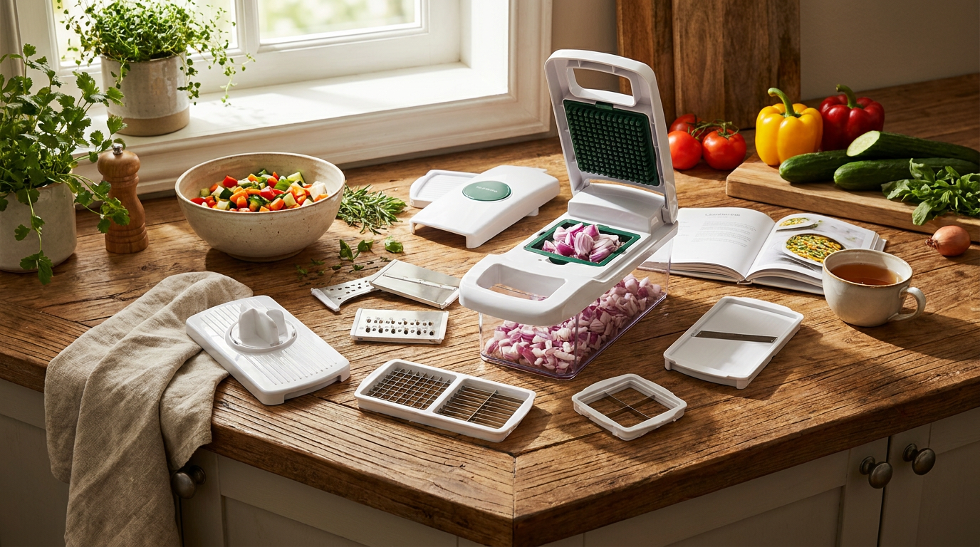 Scaling Kitchen Efficiency with Vegetable Chopper Set of 15