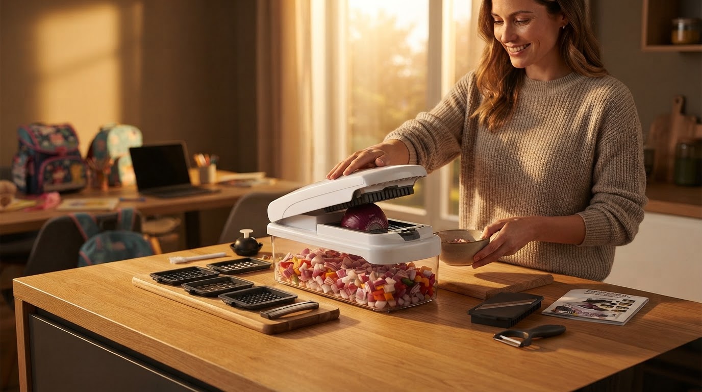 How a Vegetable Chopper Saves Time for Busy Moms