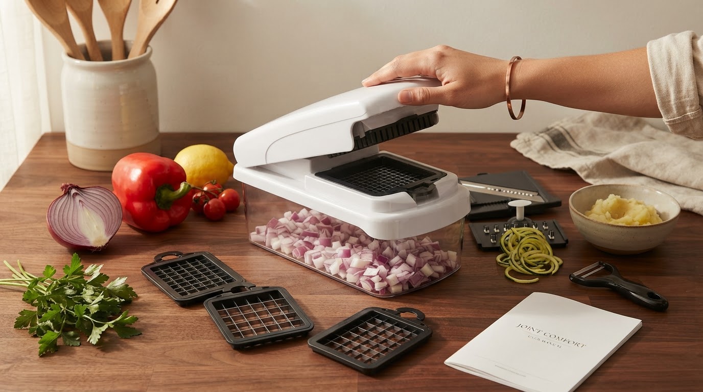 Vegetable Chopper Set of 15 for Joint Comfort