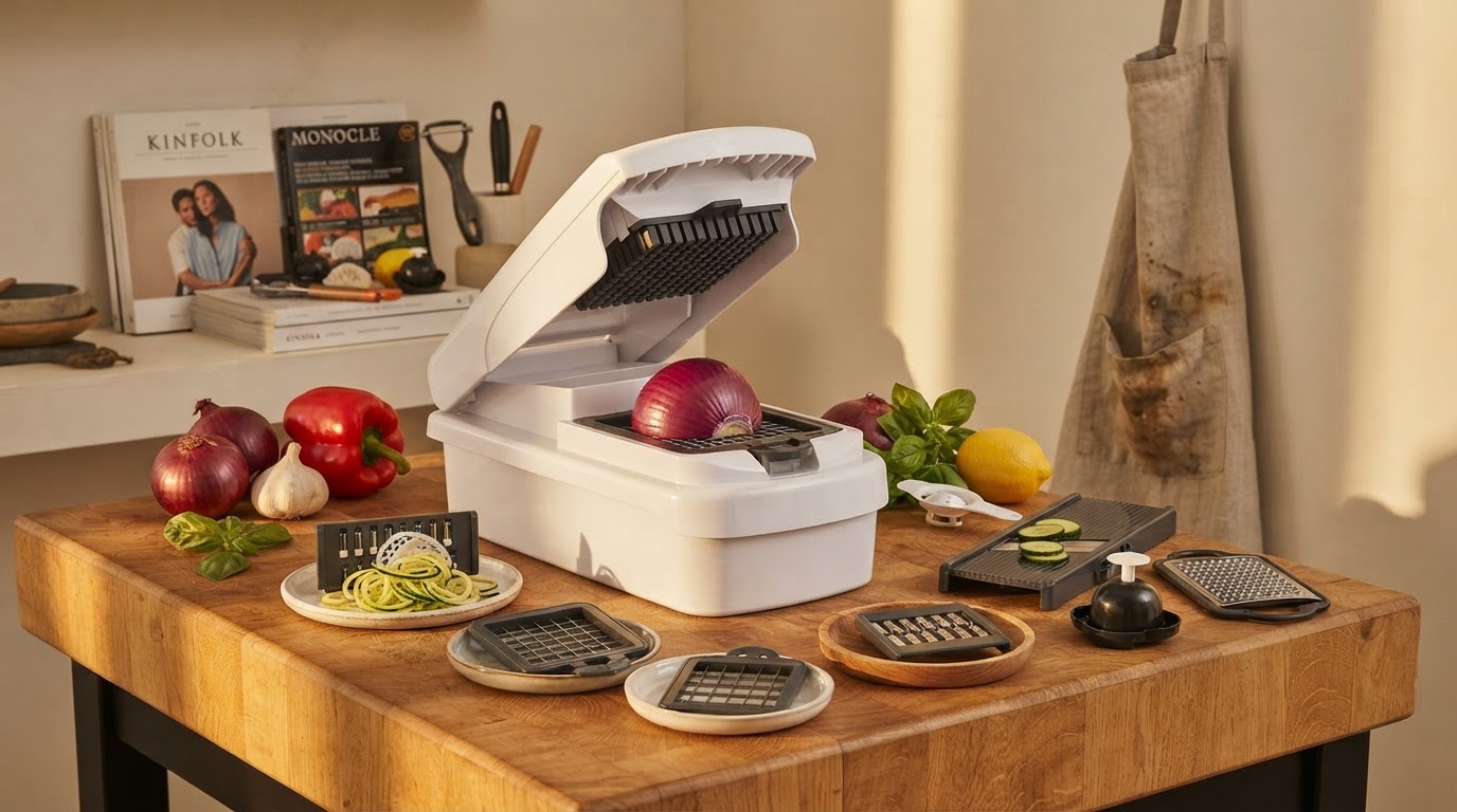 How does Vegetable Chopper Set of 15 handle kitchen prep?