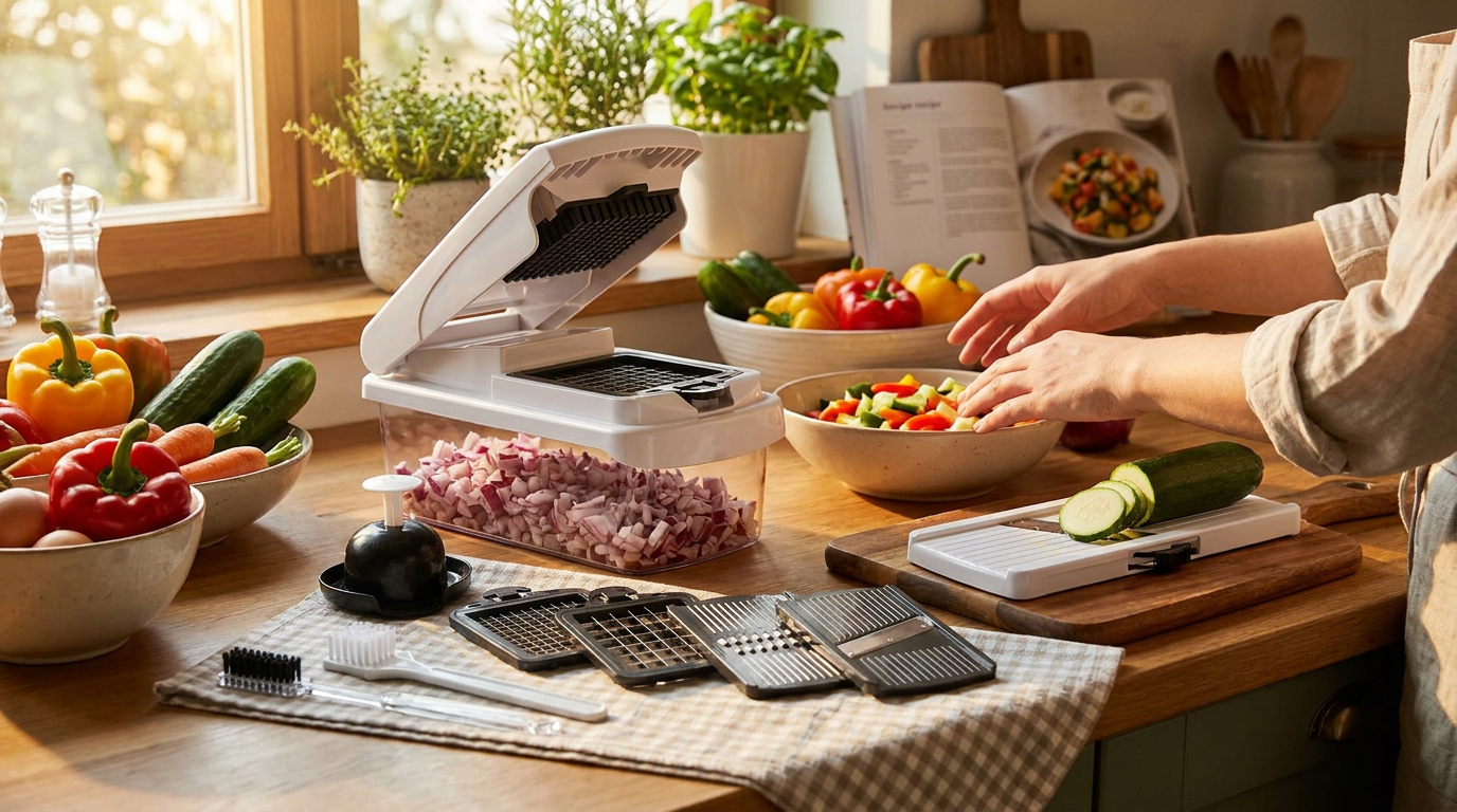 Is the Vegetable Chopper Set of 15 worth it for meal prep?