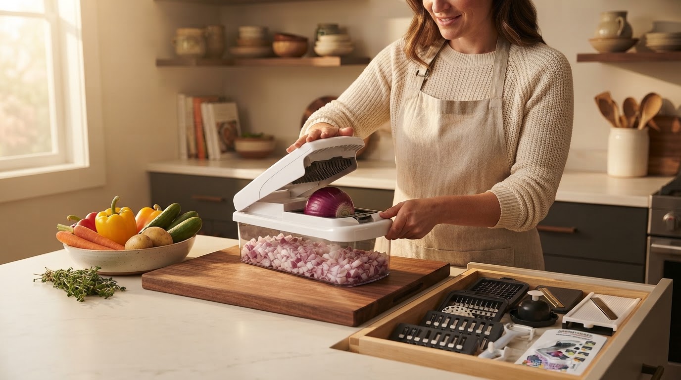Vegetable Chopper Set of 15 Multi Functional Review