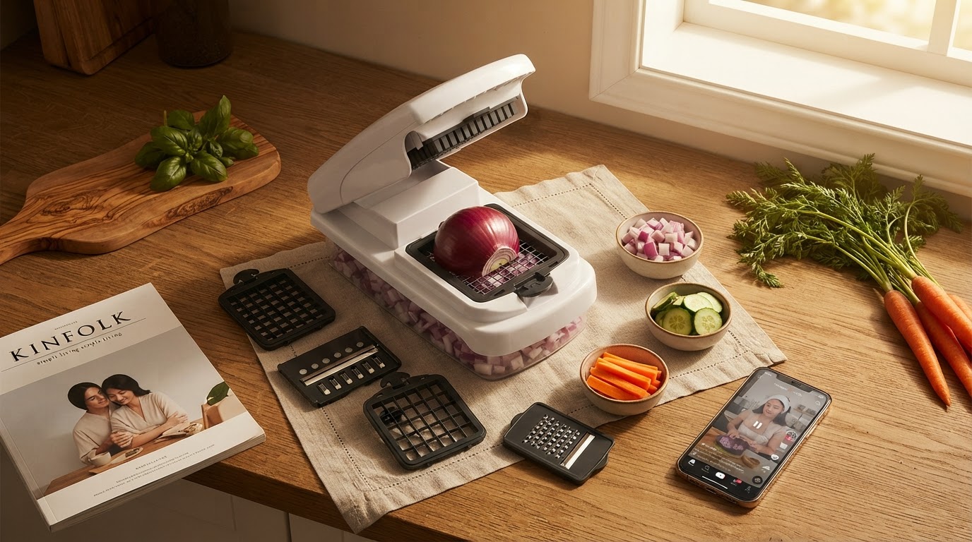 Vegetable Chopper Set of 15: A TikTok Viral Kitchen Tool