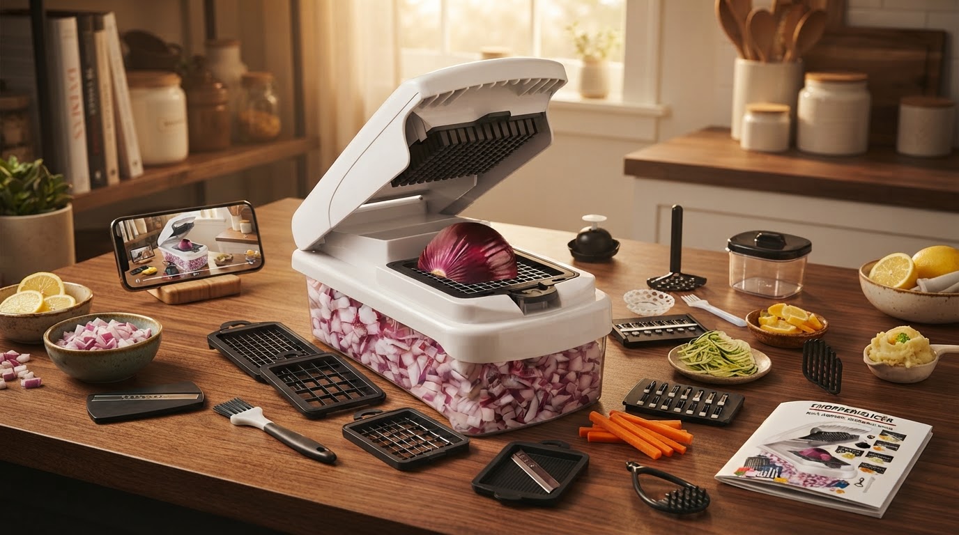 Vegetable Chopper Set of 15 and the Viral Kitchen Trend