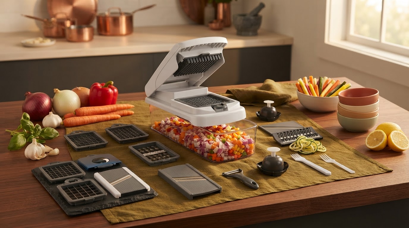 Optimizing Kitchen Workflow with a Vegetable Chopper Set of 15