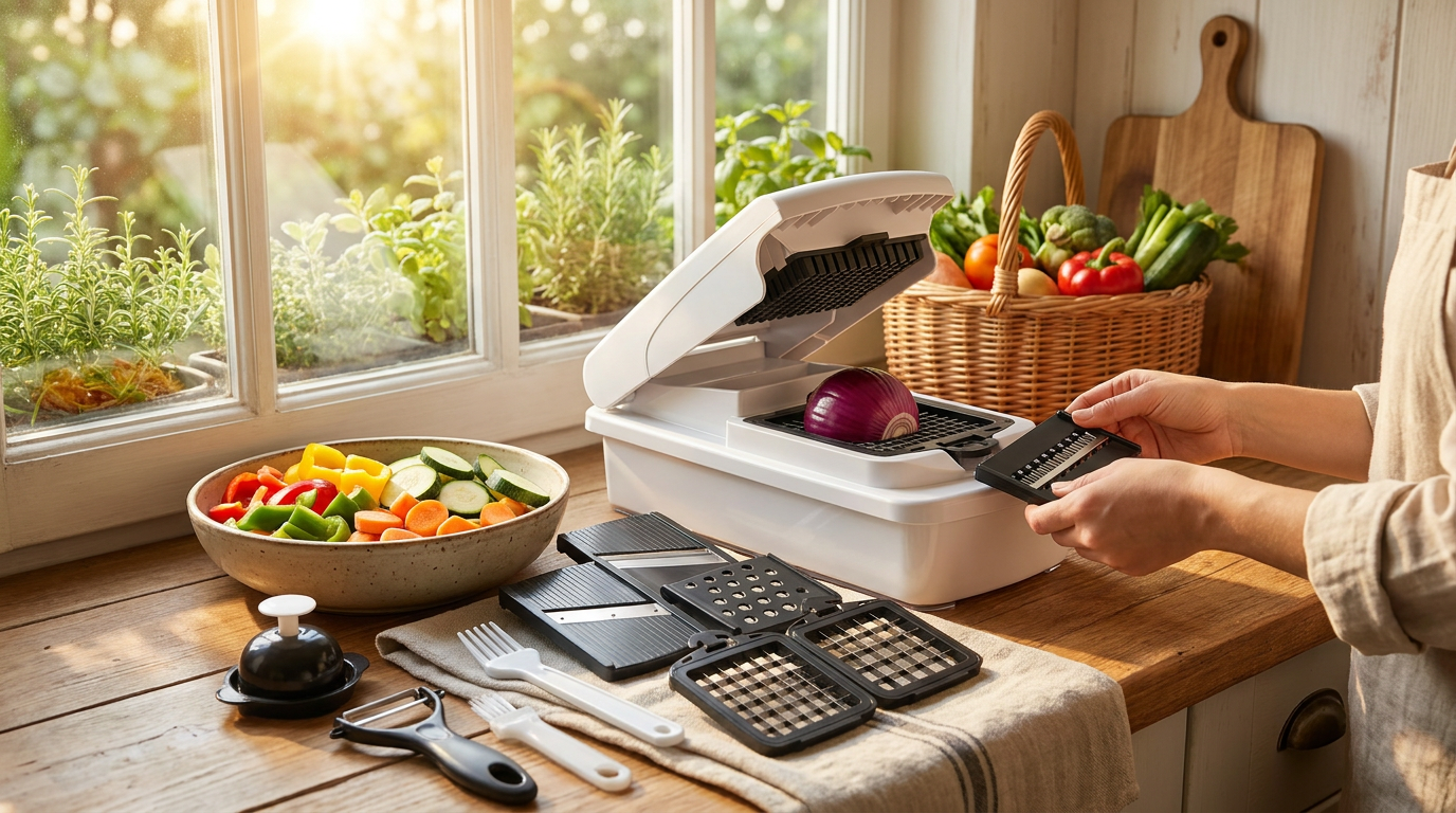 What is included in the Vegetable Chopper Set of 15?