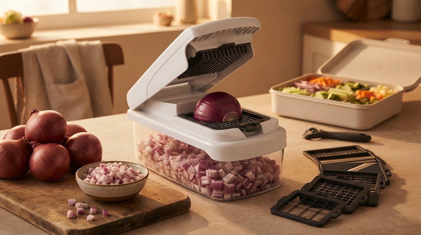Why Use a Vegetable Chopper Set of 15 for Onions?