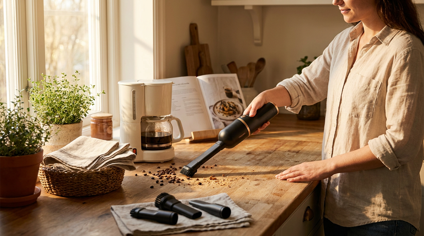 What can a 6-in-1 Portable Vacuum actually clean?