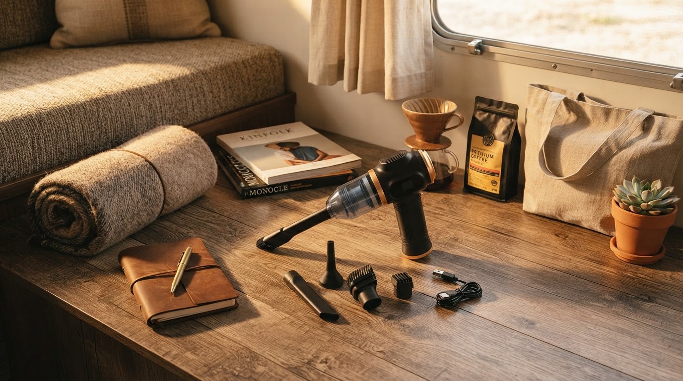 Optimizing Travel Trailer Space with the 6-in-1 Portable Vacuum