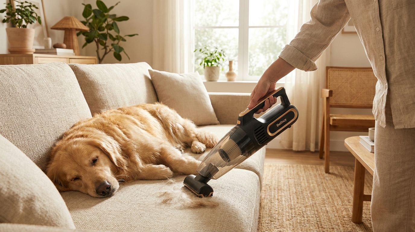 Belibuy 6-in-1 Tackles the Growing Pet Hair Predicament