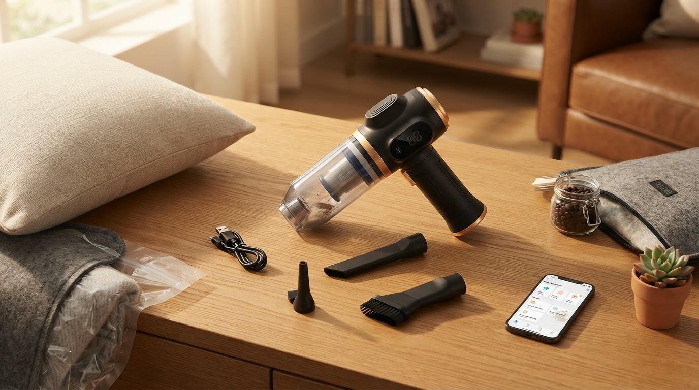 Choosing a 6-in-1 Portable Vacuum for Multi-Use Cleaning