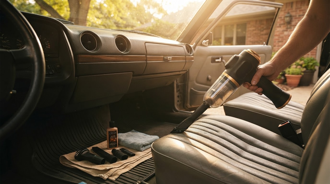 Is the 6-in-1 Portable Vacuum effective for car detailing?