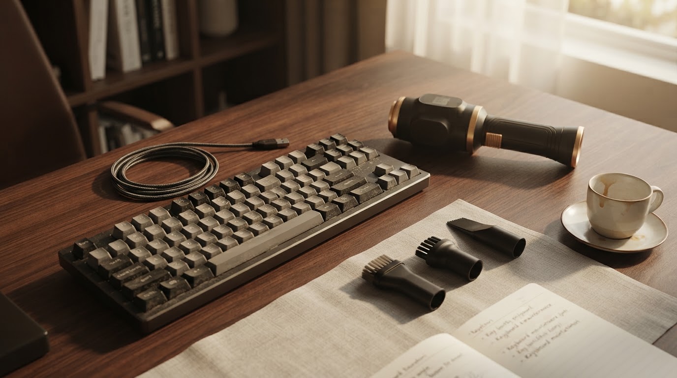 How to Clean Dust Out of Computer Keyboard Safely