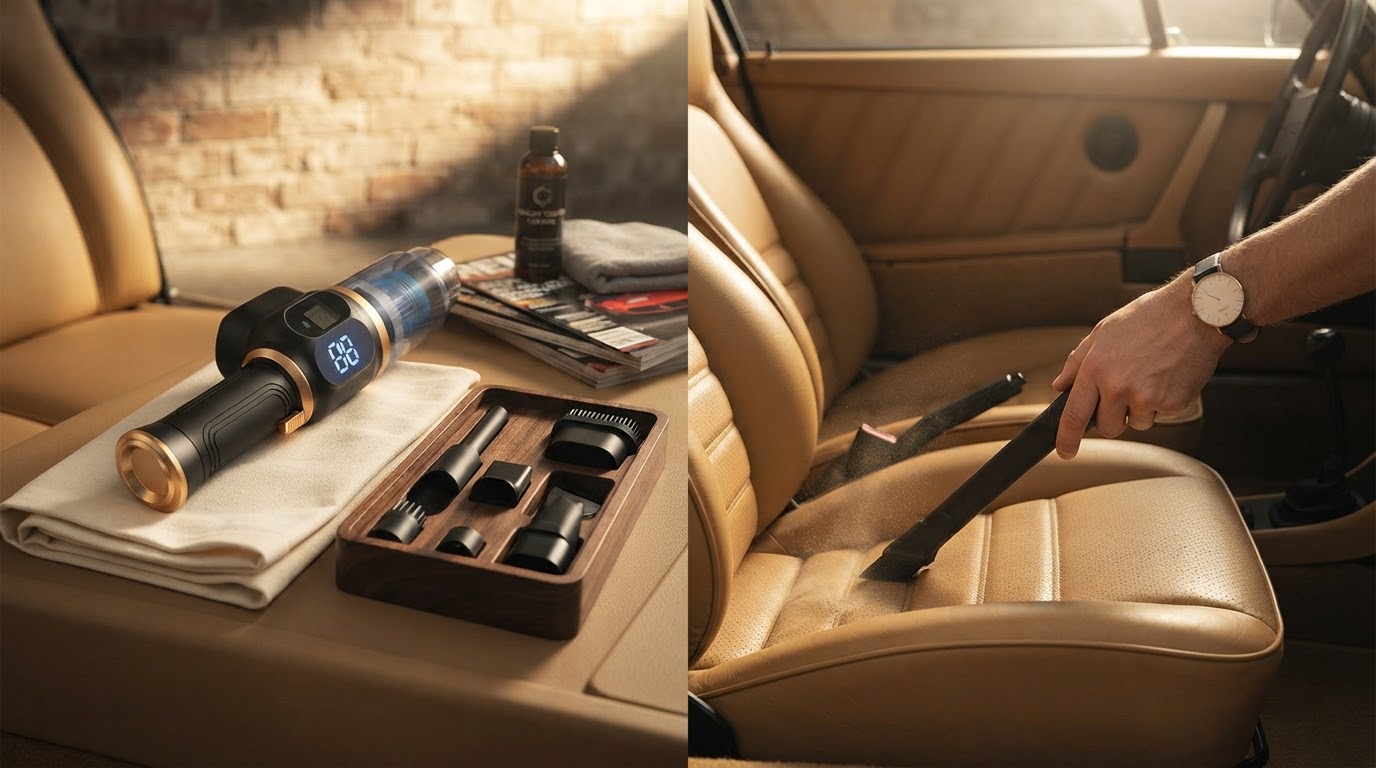 Is the 6-in-1 Portable Vacuum effective for car detailing?