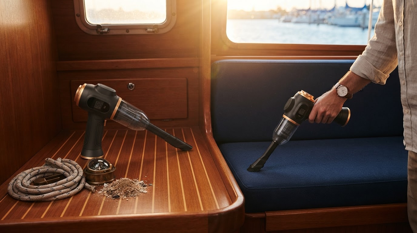 Managing Marine Environments with the 6-in-1 Portable Vacuum
