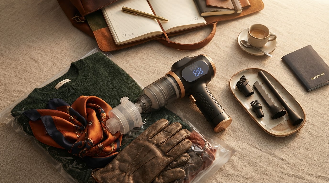 Optimizing 6-in-1 Portable Vacuum Use for Travel Bags