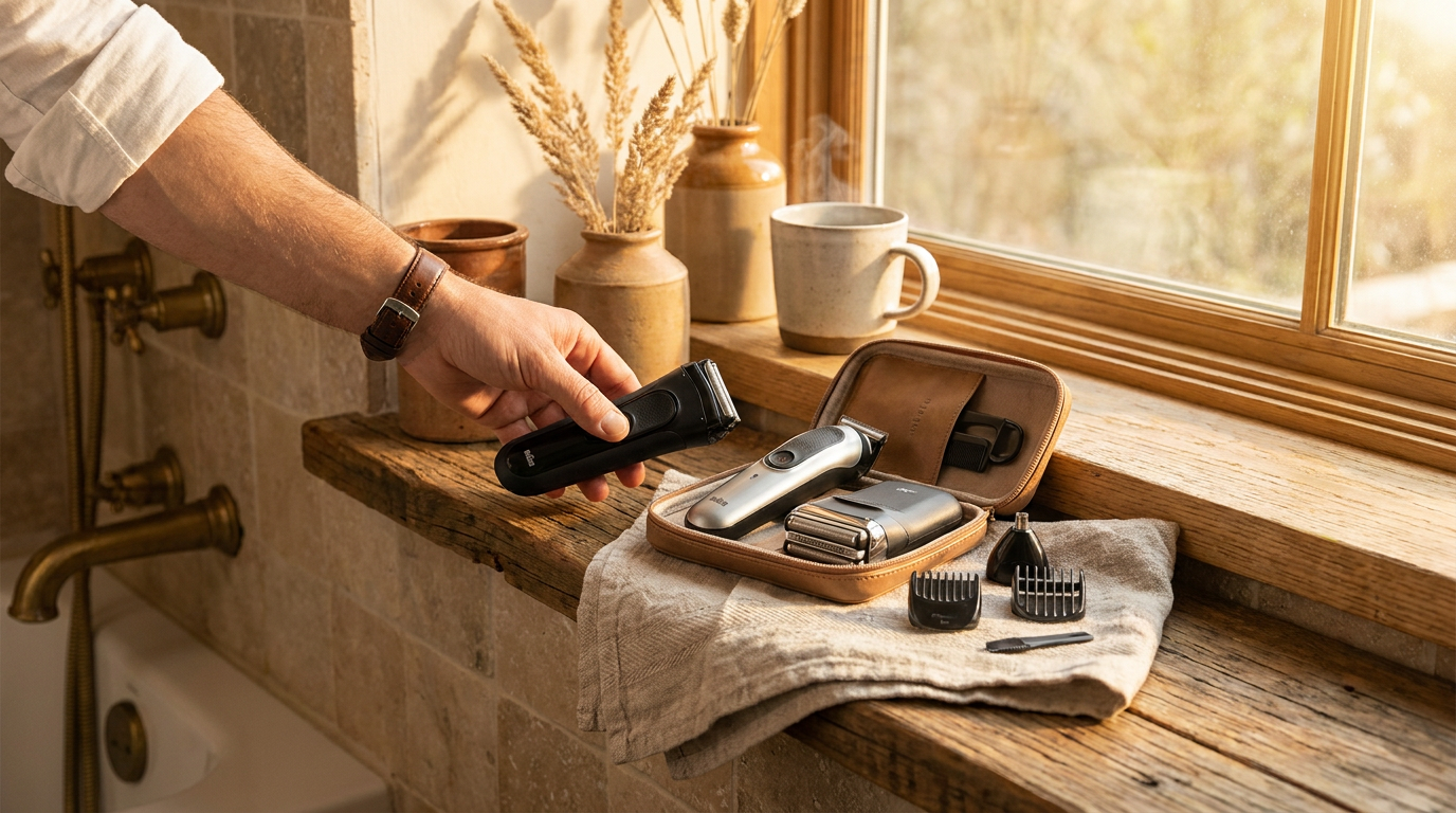 Braun NEVO Launch vs WEEME Men's Grooming Kit Utility