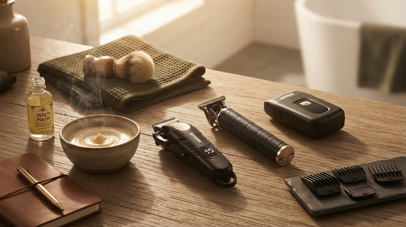 Preventing Ingrown Hairs with Men Electric Shaver