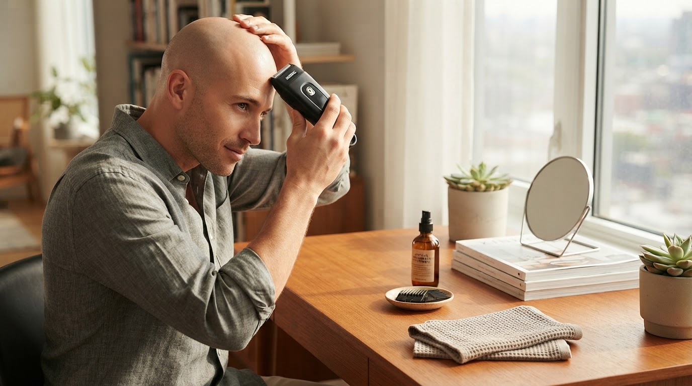 Is a Men Electric Shaver effective for bald heads?
