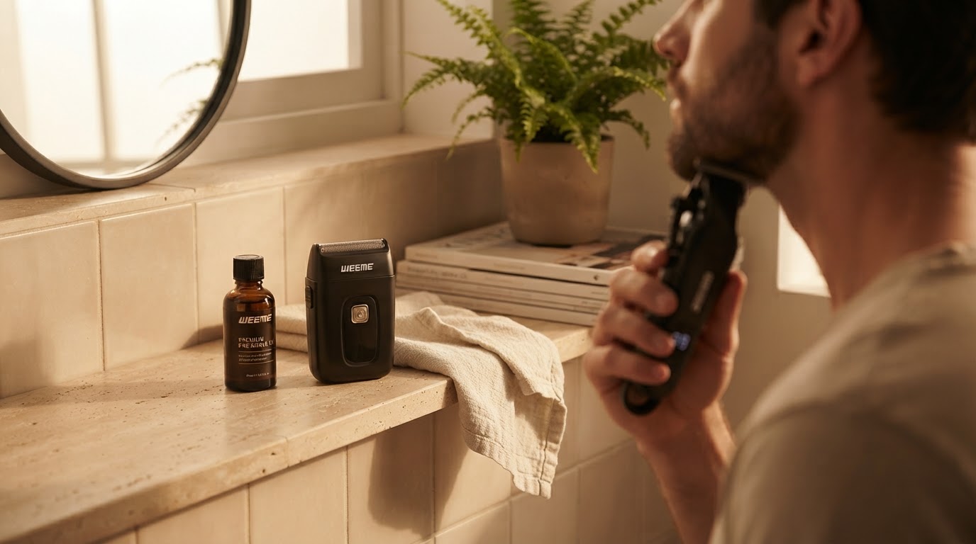 Painless Neck Shaving with Men Electric Shaver Solutions