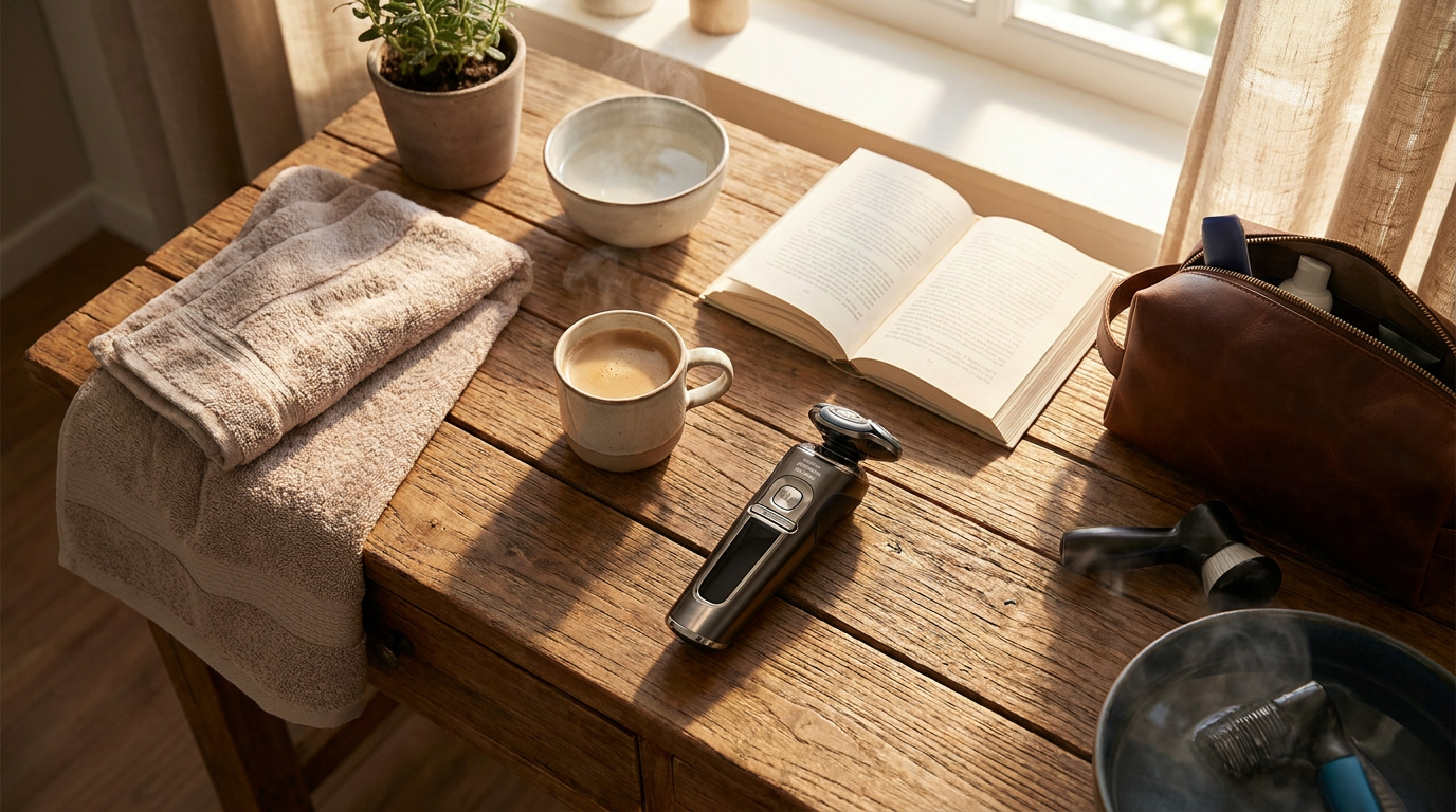 Which Men Electric Shaver operates with the least noise?
