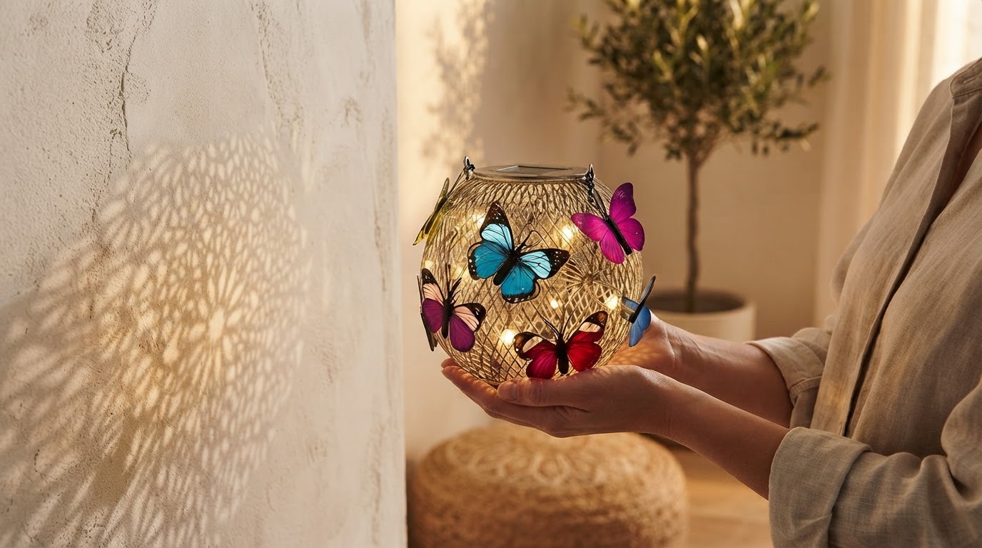 Which Arabian style solar garden lights provide the best shadows?
