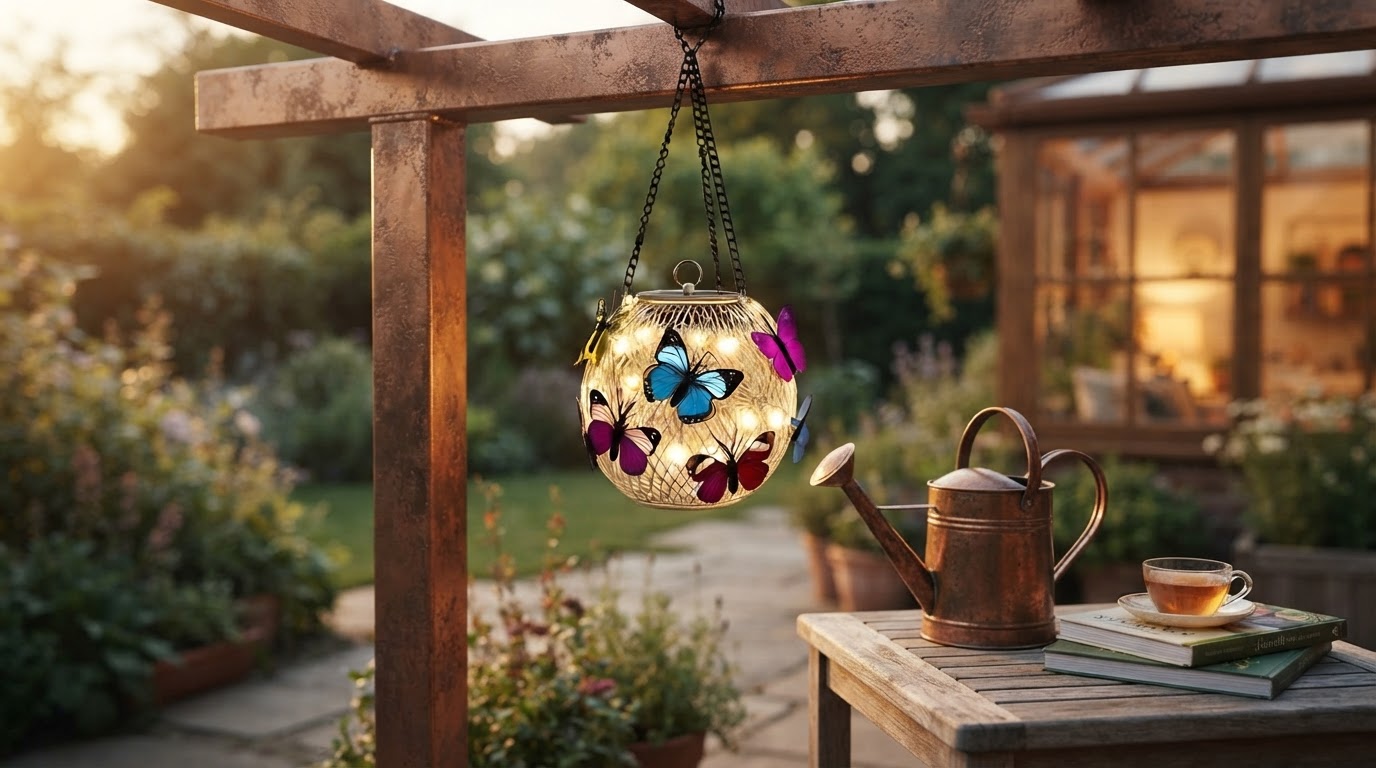 Do Copper Solar Moroccan Lanterns Fade Outside?