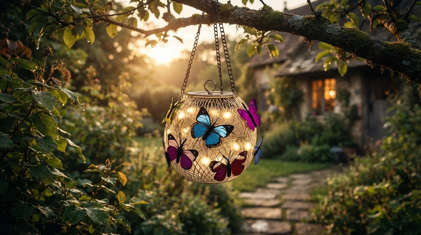 How long do Solar Moroccan Lanterns last in gardens?