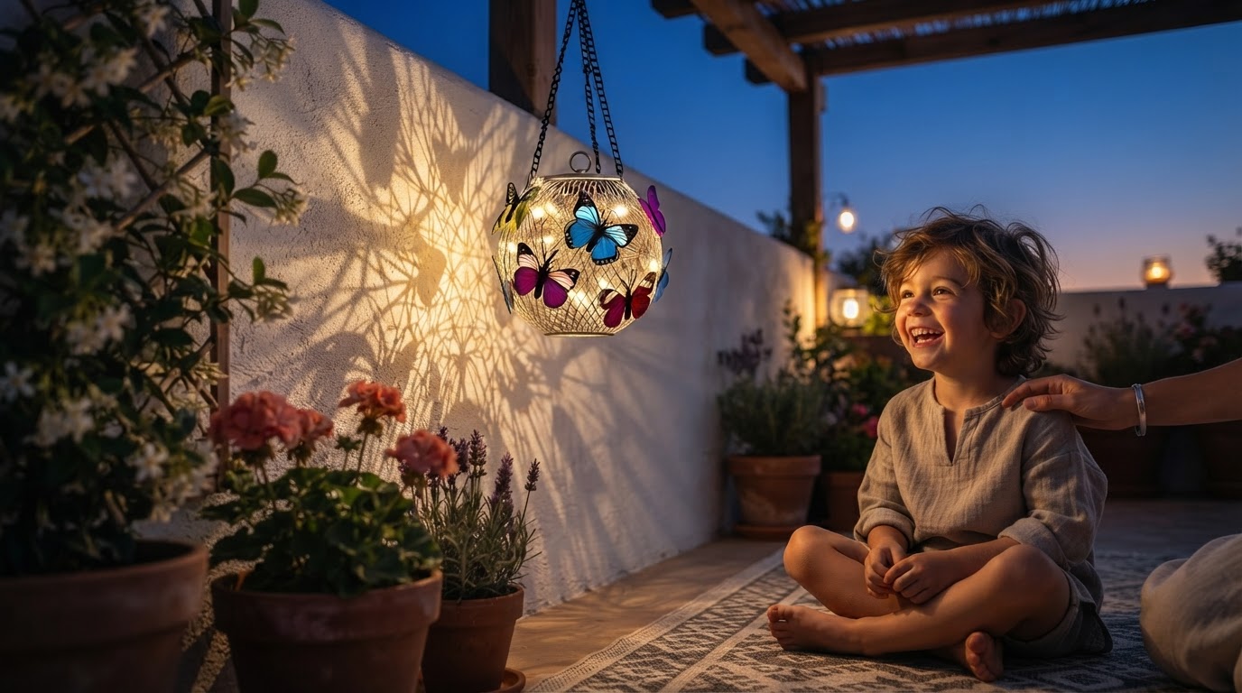 How to Use Decorative Moroccan Hollowed Out Solar Lights?
