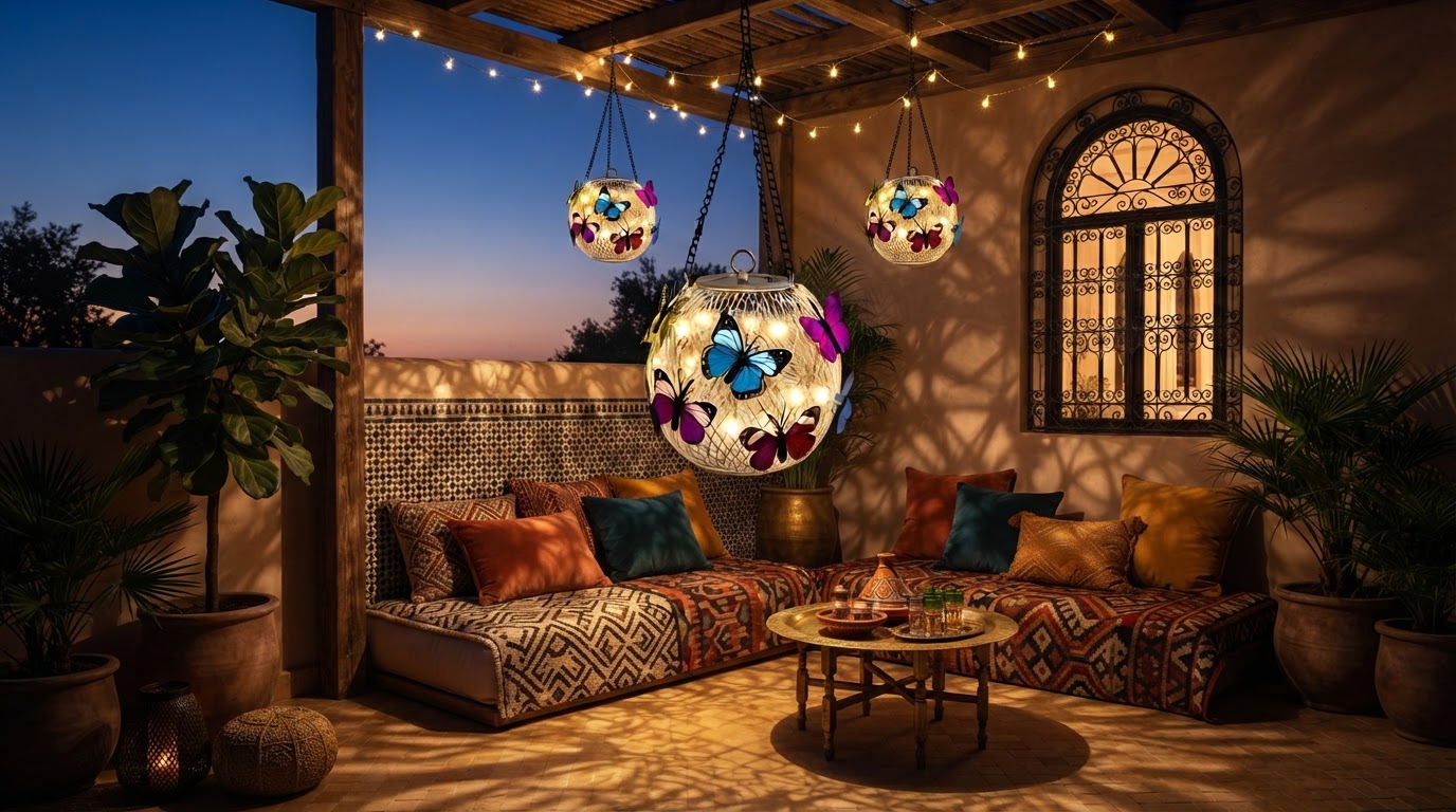 Moroccan Interior Design Trends Drive Solar Lantern Demand