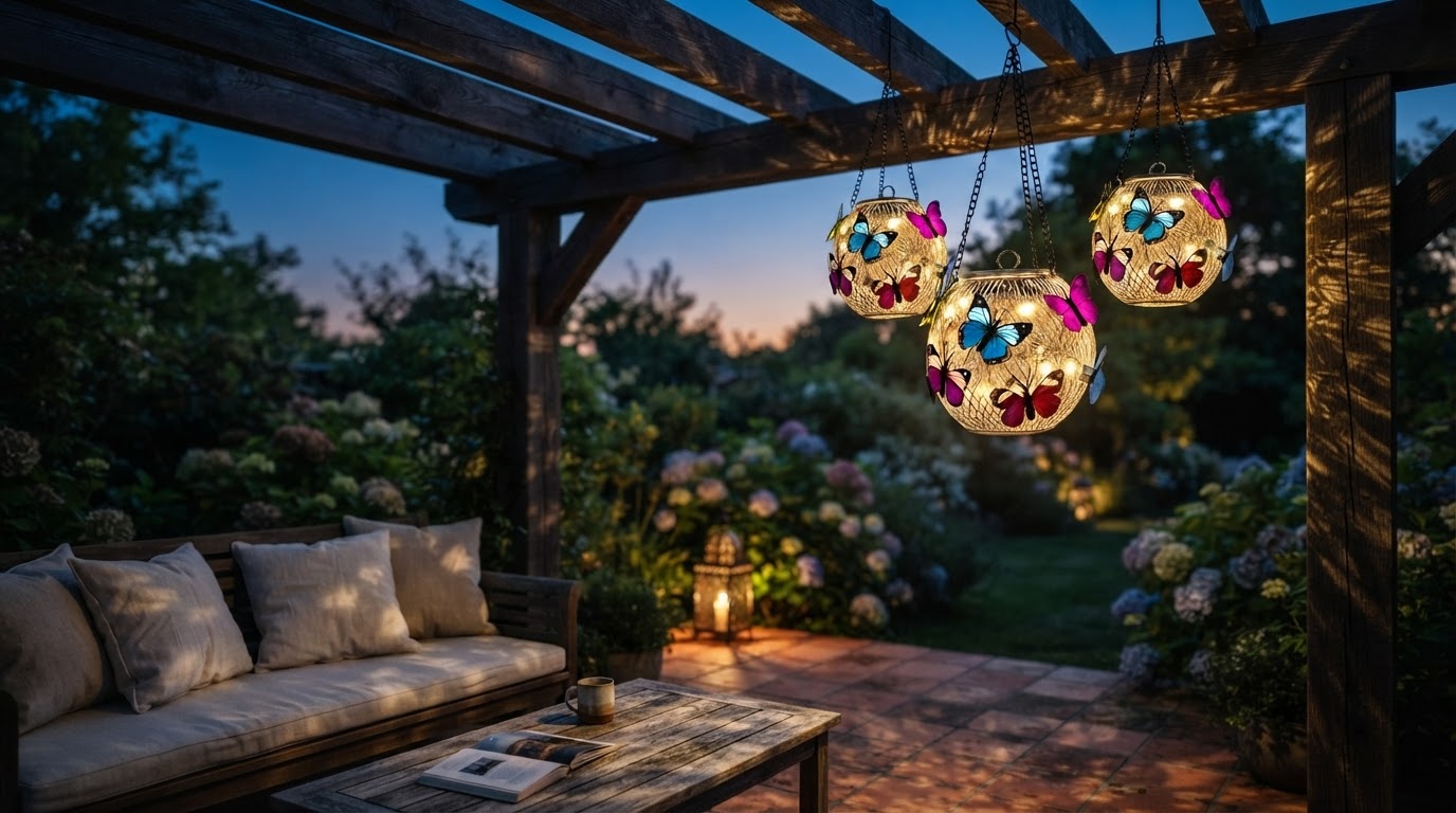 Do Solar Moroccan Lanterns provide enough pergola light?