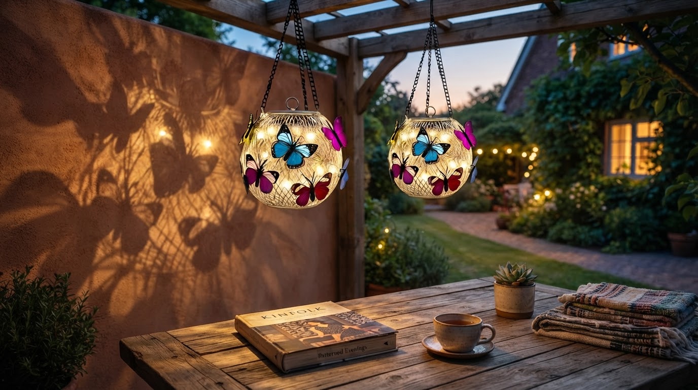 Solar Moroccan Lanterns for Pattern Casting