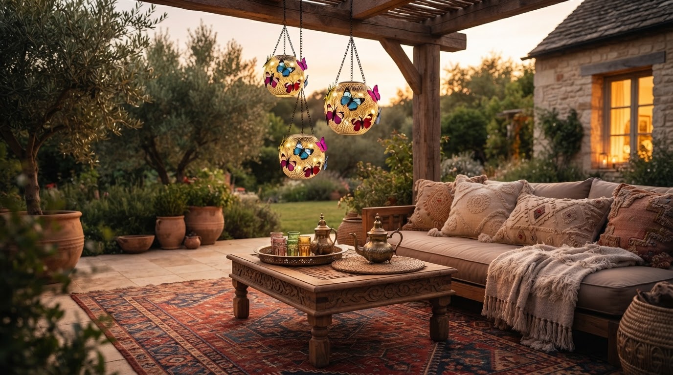 Why Solar Moroccan Lanterns Are the Ultimate Boho Accent