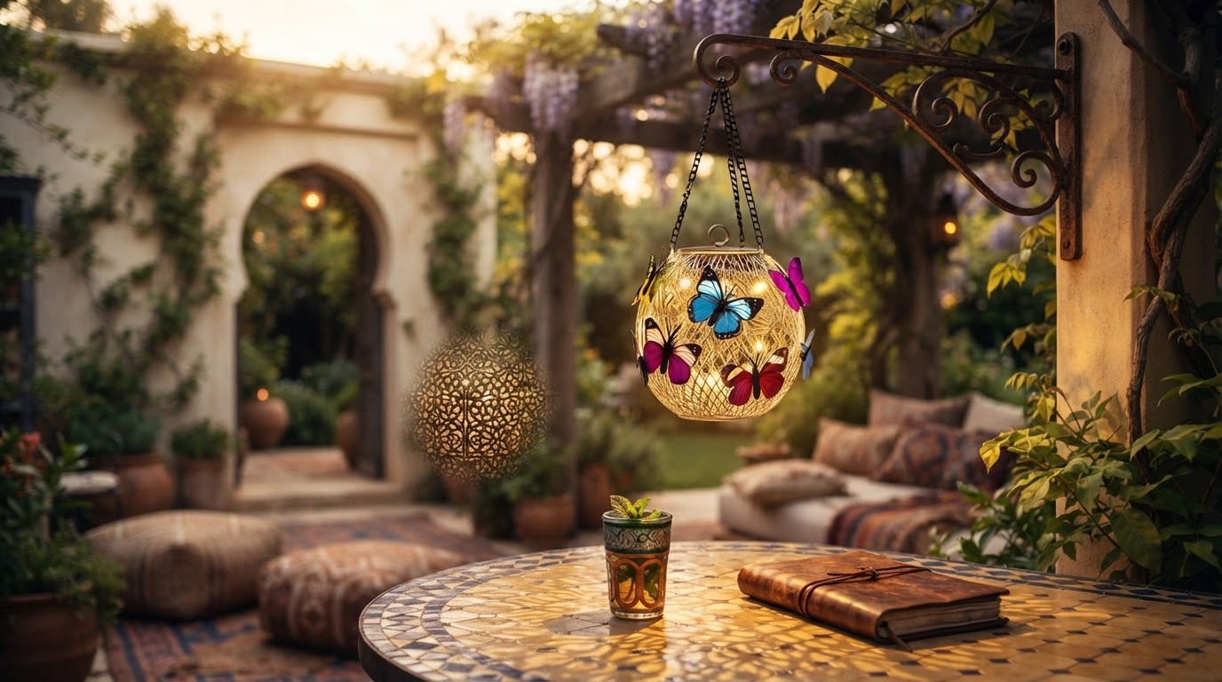 Why choose warm white Solar Moroccan Lanterns?