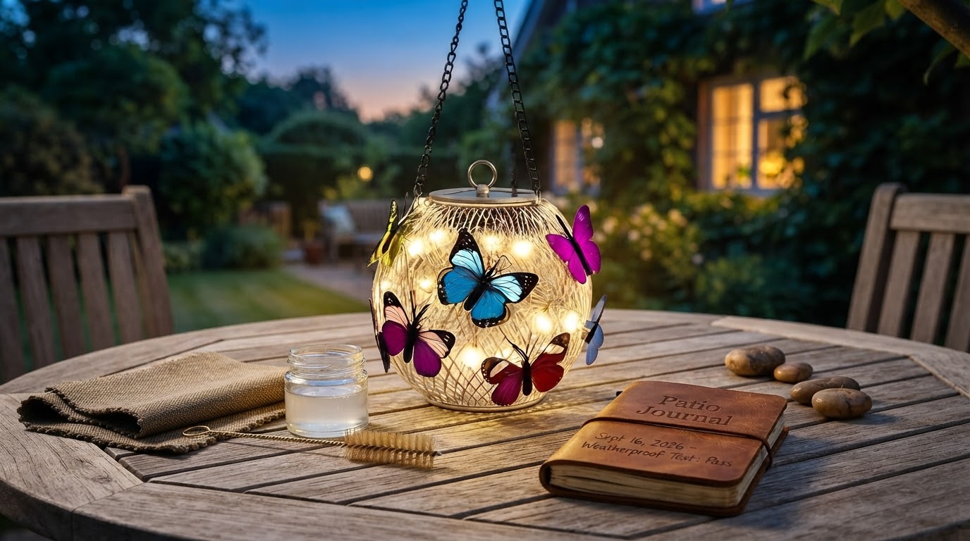 Weatherproofing Solar Moroccan Lanterns for Outdoor Patios