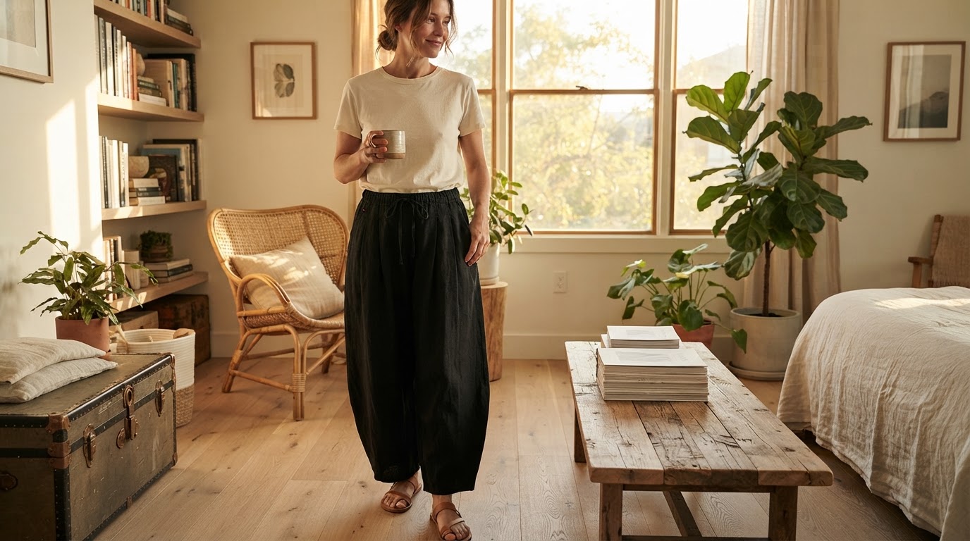 Frequently Asked Questions About Caring for & Styling Wide Leg Linen Pants