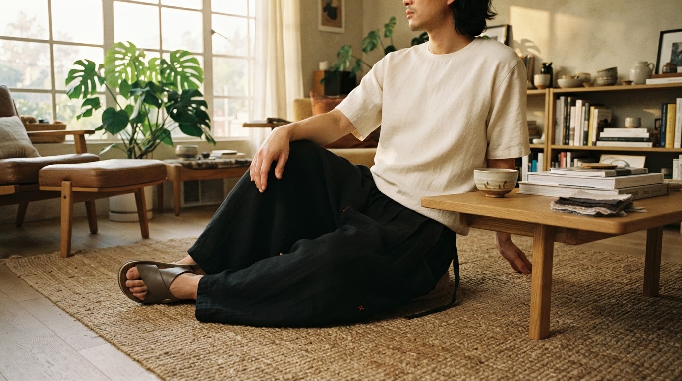 Why Choose Flax Pleated Wide Pants With Drawstrings?