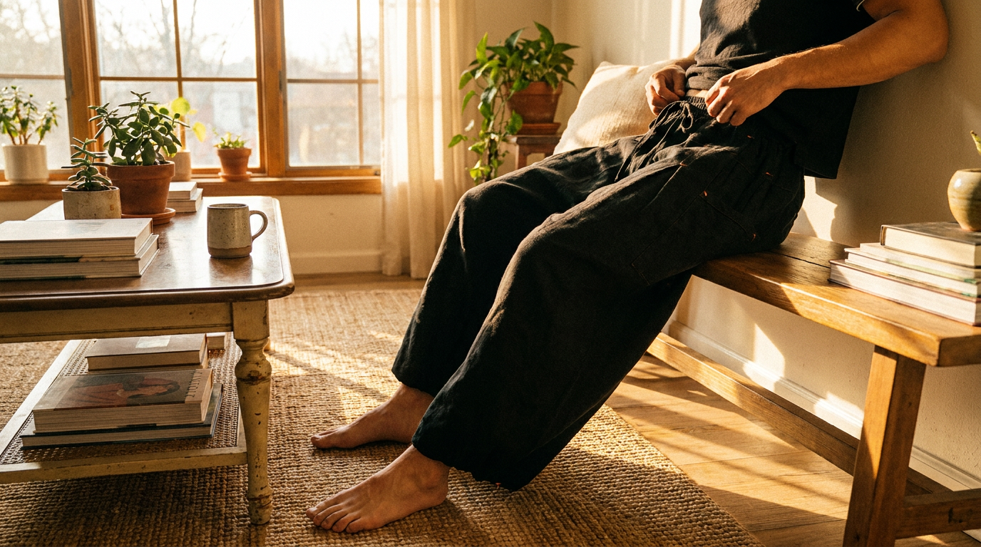 Why Choose Flax Pleated Wide Pants With Drawstrings?