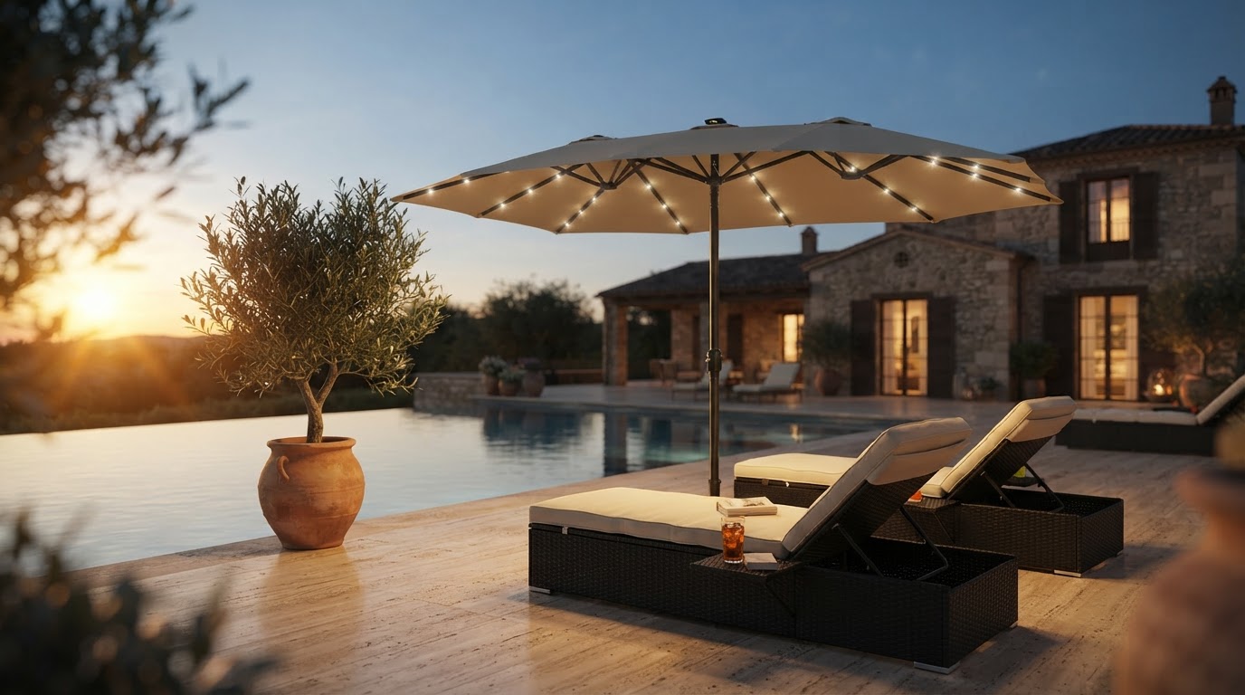 Autlaycil 13ft Solar Umbrella Price Drop vs Long-Term Value