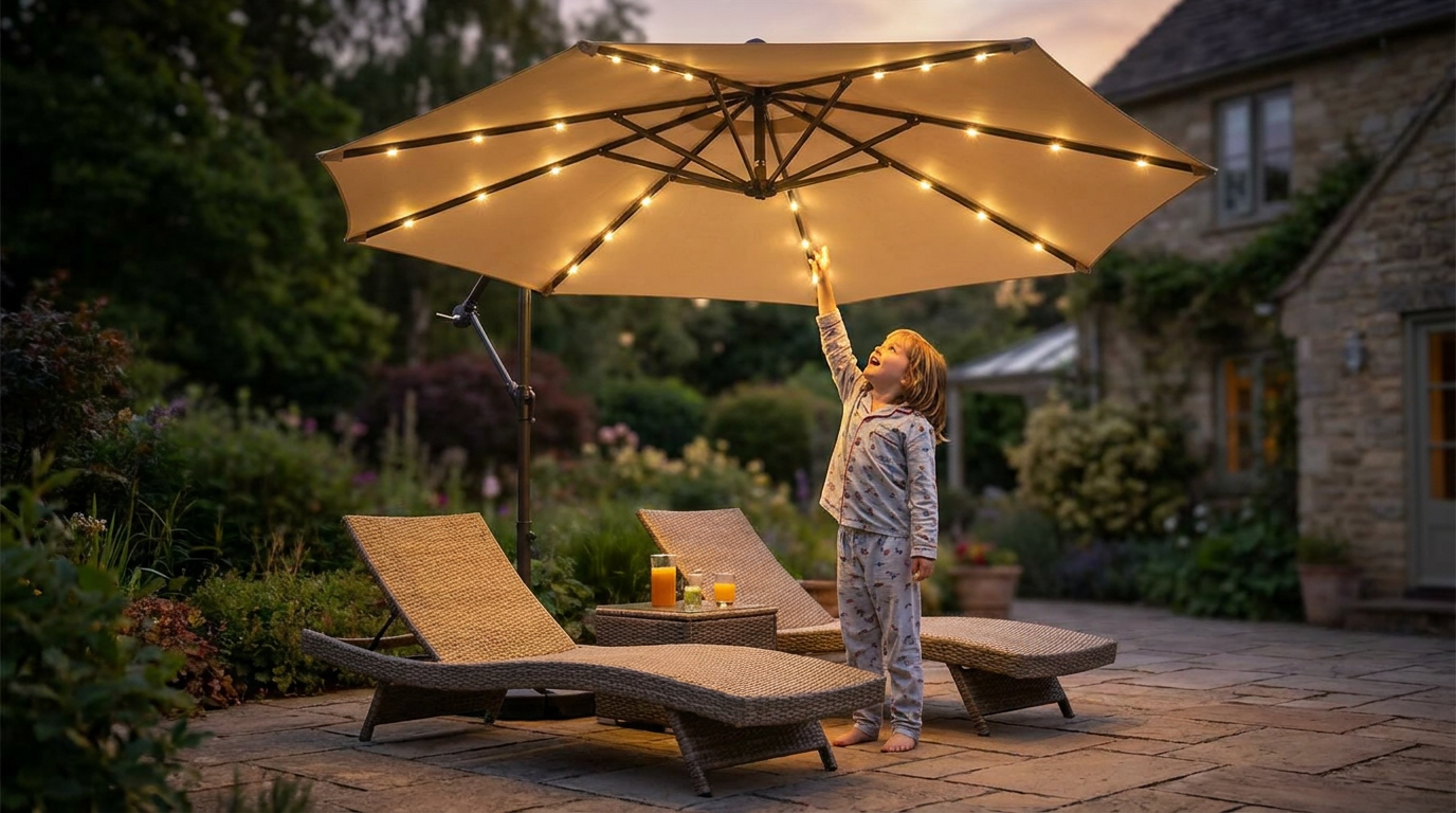 Fixing Solar Lights Umbrella Hardware Issues