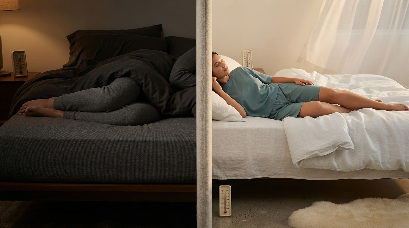 Airflow Dynamics in Boxy Pajama Sleepwear