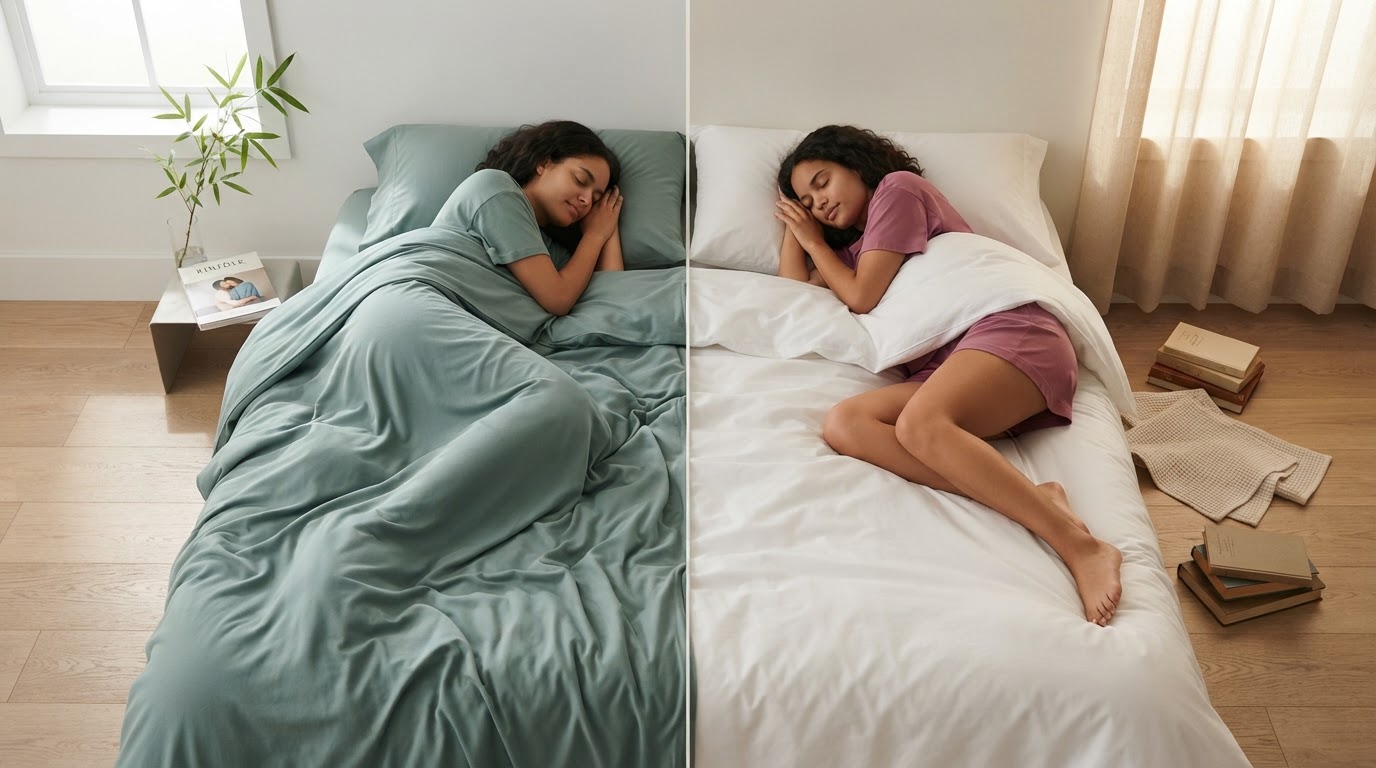 Bamboo Viscose vs Pure Cotton: Which Sleepwear Keeps You Coolest?