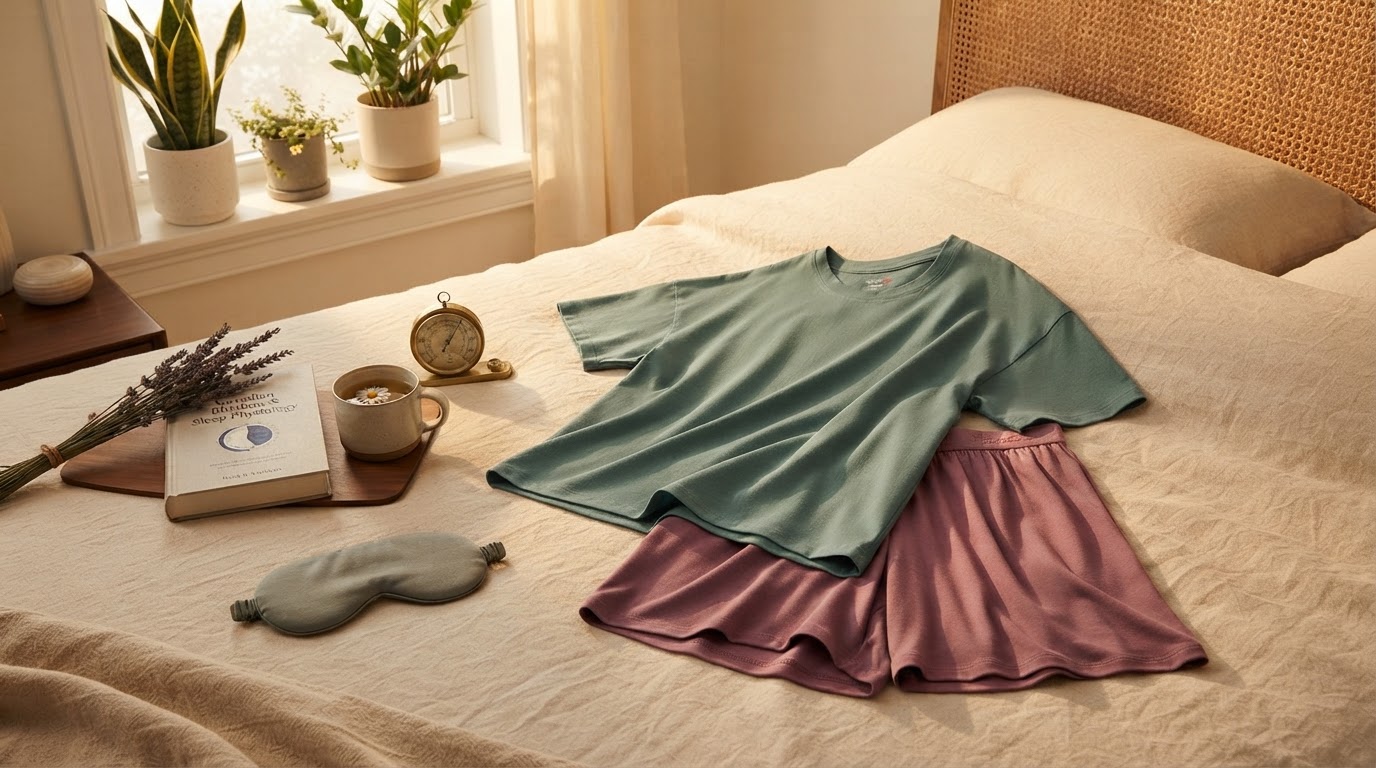 Boxy Pajama and the Science of Oversized Organic Sleepwear