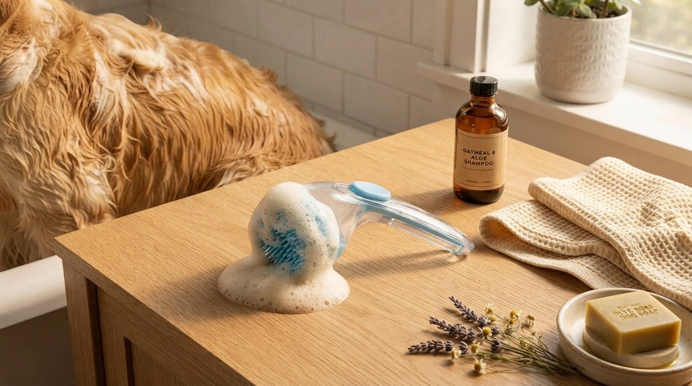 Mastering the Silicone Dog Brush for Bathing