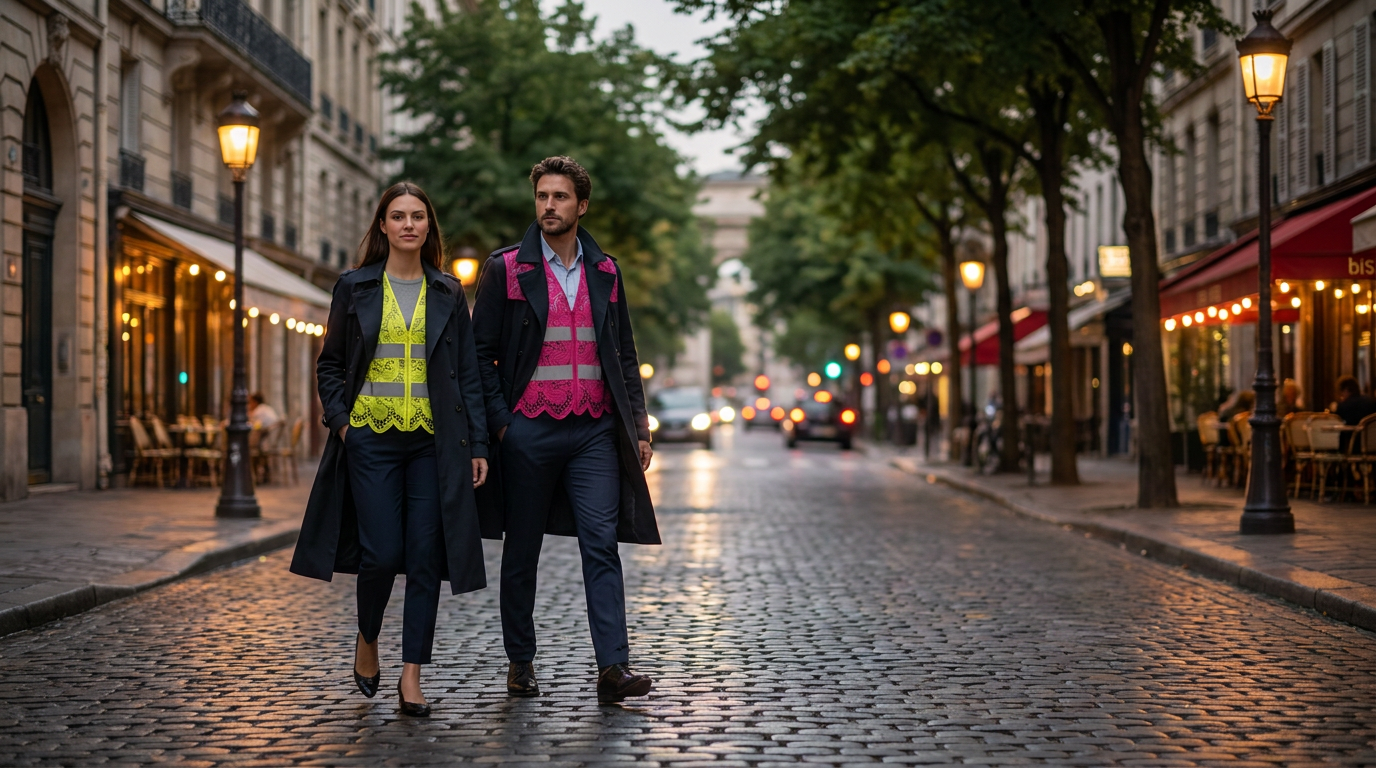 Aesthetic Night Safety Vest Selection for Urban Commuters