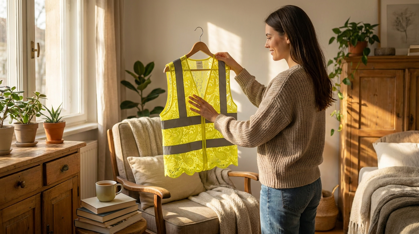 Is the Lace Reflective Vest With Zipper effective for women?