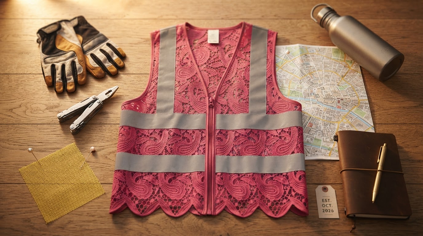 Why the Lace Reflective Vest With Zipper Outperforms Mesh